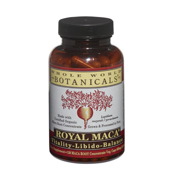 691195001097 Royal Maca Vitality Libido Balance 120 Veg Caps